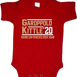 Garoppolo Kittle 2020 San Francisco 49ers Onesie